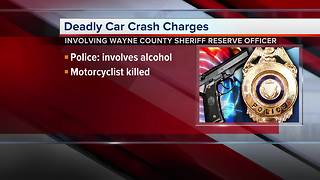 Wayne County reserve police officer charged in deadly drunk driving crash