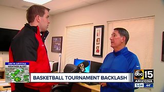 Basketball championship back on after AIA cancels games in Prescott Valley for backlash over weather