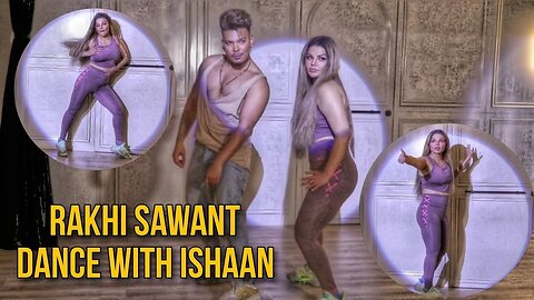 Rakhi Sawant Dance Rehearsal on Shahrukh Khan Movie Pathaan Song Jhoome Jo Pathaan For Reels