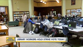 Library workers hold strike vote today