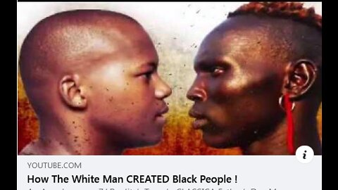 How The White Man CREATED Black People !