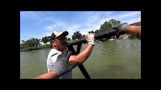 The Biggest Thing Dad and I Have Ever Found Magnet Fishing