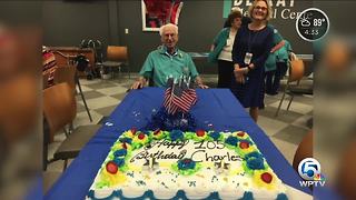 Delray Medical Center volunteer turns 105