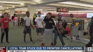 Las Vegas Youth Football Team stranded from Frontier cancellations