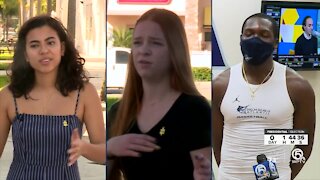 First time voters explain why they went to the polls