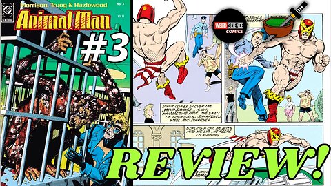 Grant Morrison's ANIMAL MAN #3 Review w/ Jim from Weird Science Comics