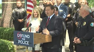 Gov. Ron DeSantis announces $1,000 bonuses for first responders
