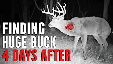 Thermal Drone Finds Big Buck 4 days After Shot￼