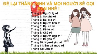 12 cung hoàng đạo tháng sinh ☔☔