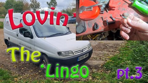 Lovin' The Lingo part 3 | A few annoying repairs | 2002 m49 Citroen Berlingo Restoration