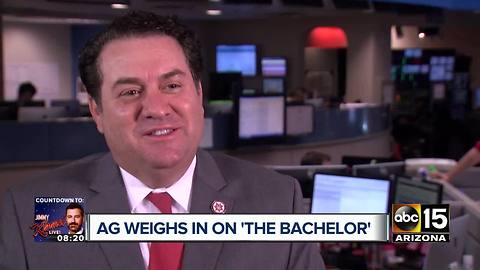 Arizona AG Mark Brnovich reacts to 'The Bachelor' finale