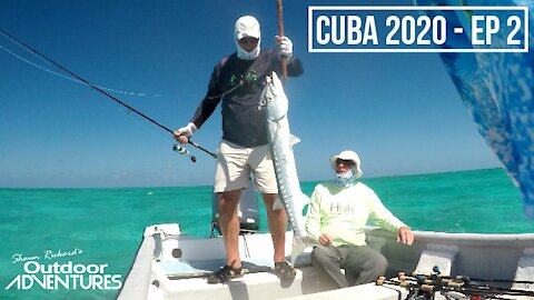 CUBA 2020 - Ep. 2 of 3 | BIG Cuda's & HUGE Snapper | Cayo Guillermo, Cayo Coco Tour + Fishing Guides
