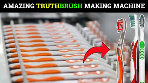 Manufacturing of tooth brush in factories | Truth brush Machine In India