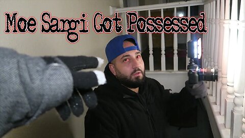 @moesargi attacked us! EXPLORING HAUNTED ABANDONED EXORCIST HOUSE