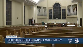 Churches on celebrating Easter safely