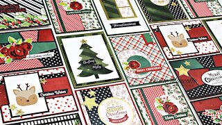 Paper Rose Studio | Christmas Rose | 34 cards 1 paper collection