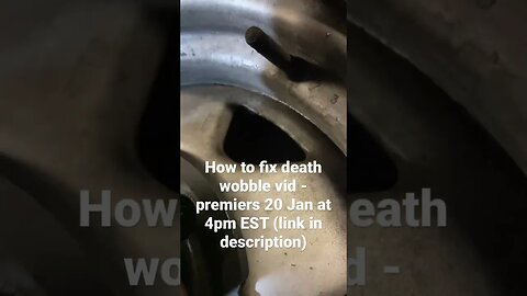 PREMIERS TONIGHT Death Wobble Returns https://youtu.be/gtRtcO2OIWk #jeep #xj #diy #deathwobble