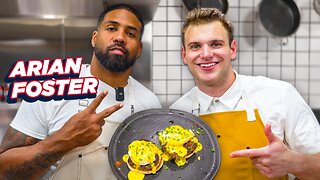 Arian Foster Cooks Favorite Brunch Recipe | What's For Lunch