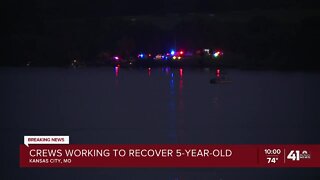 Crews working to recover 5-year-old girl