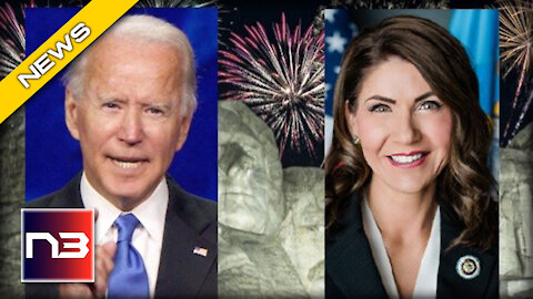 SD Gov. Kristi Noem lays the SMACKDOWN on BIden about 4th of July Fireworks