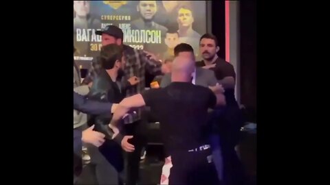 Mike Perry nearly causes brawl in Russia!
