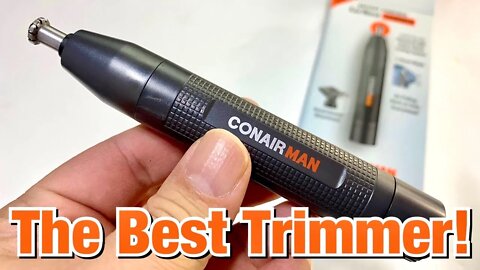 ConairMAN Is the BEST Nose Hair Trimmer
