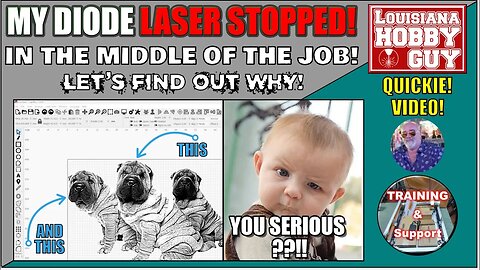 💡 Why your DIODE laser STOPS in the MIDDLE OF THE JOB! The MOST likely cause!