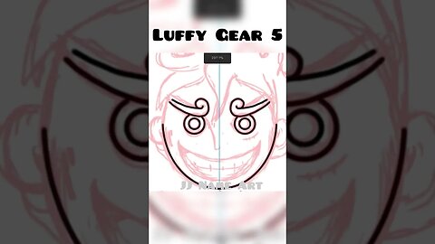 Speed Drawing Luffy Gear 5