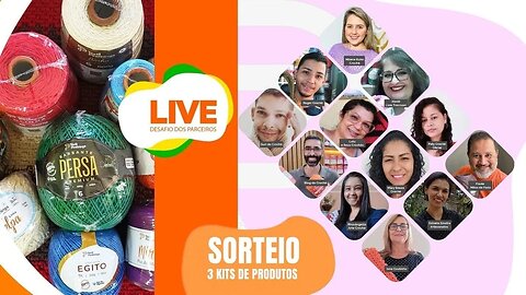 [SORTEIO AO VIVO] Desafio dos parceiros - 6ª etapa!