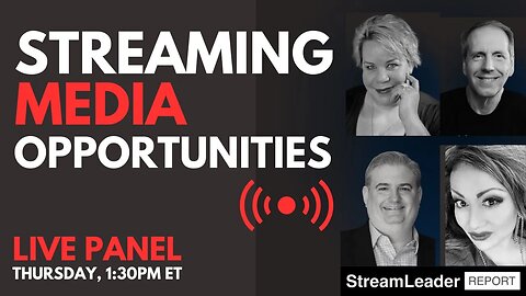 Opportunities for Smaller Streaming Media Companies | Live Panel