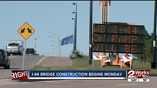 I-44 bridge construction begins Monday
