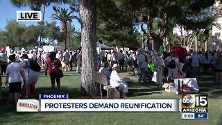 Immigration rally at Arizona State Capitol