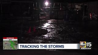 Storms come into the Valley on Friday night