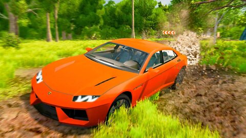 Lamborghini Offroad Testing – BeamNG Drive