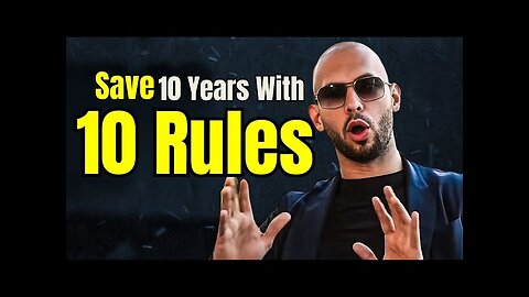 Fueling Personal Growth: Andrew Tate's 10 Rules for Emotion-Infused Motivation | Tate Motivation