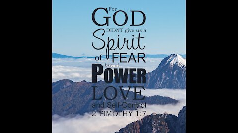 No Spirit of Fear!
