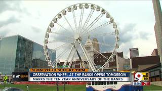 Observation wheel to celebrate Banks' 10th anniversary