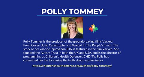 Polly Tommey - Committed to Sharing the Truth About Vaccine Injury