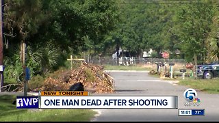 Fatal shooting in Jupiter Farms early Sunday morning