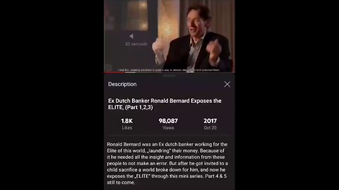 Ex Dutch Banker Exposes luciferian Elite He claims to have managed money for those at the very top