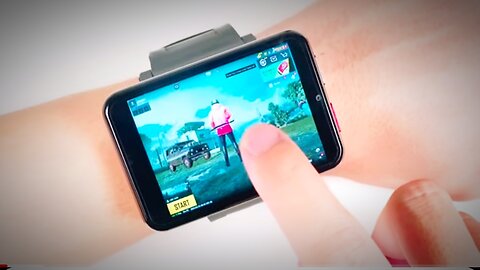 Play Pubg Mobile On Android Smartwatch - Gaming Smartwatch 🤯