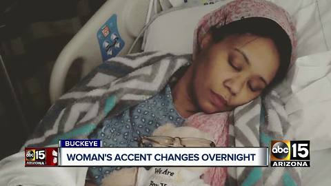 Buckeye woman wakes up with British accent