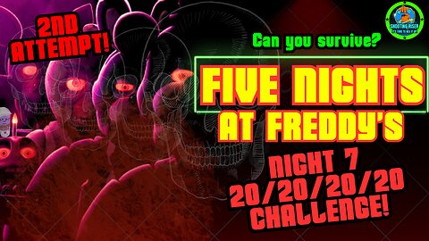 FREDDY IS MY NEMESIS! - 20/20 CHALLENGE NIGHT 7 Five Nights at Freddy's #live #fnaf #freddyfazbear