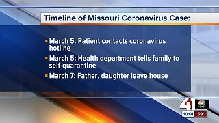 Family of coronavirus patient breaks quarantine