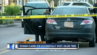 Woman accidentally shot