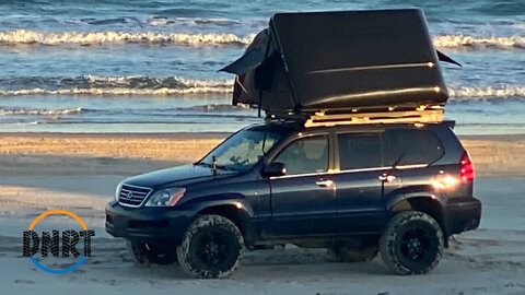 PADRE ISLAND OVERLAND AND CAMPING-OVERLANDING FLORIDA TO TEXAS, CAMPING ON THE BEACH///S1•EPISODE 17