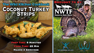 Coconut Crusted Wild Turkey Recipe