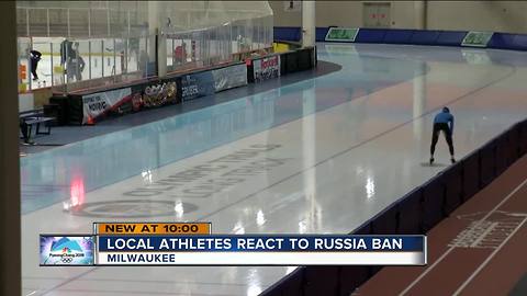 Wisconsin Olympic athletes react to Russian ban