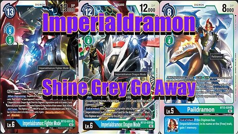 We Build Our First Digimon TCG Deck. Here's Why. imperialdramon Board Removal