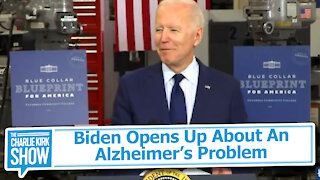 Biden Opens Up About An Alzheimer’s Problem